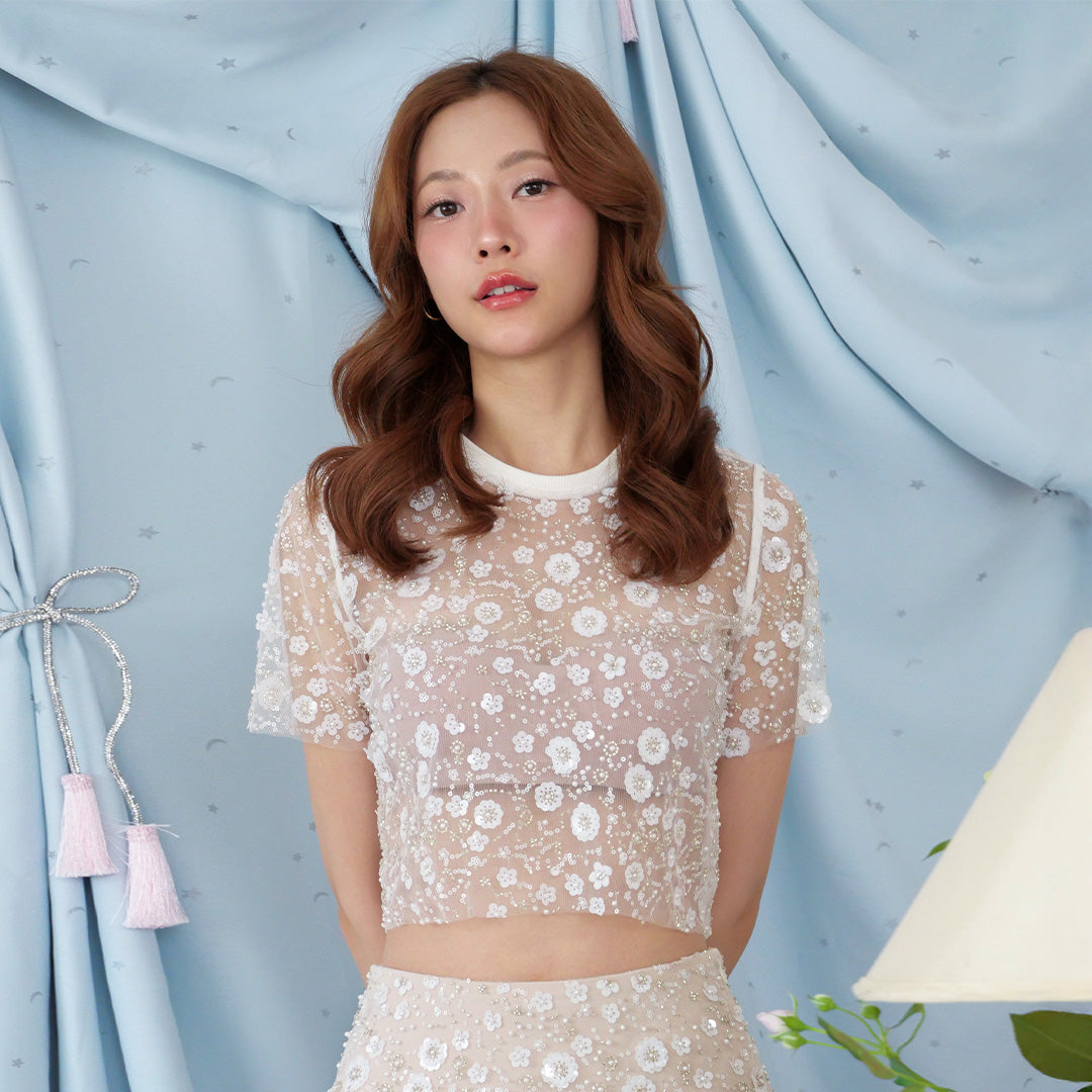 Celia crop top (Pre-order 9 Jan)