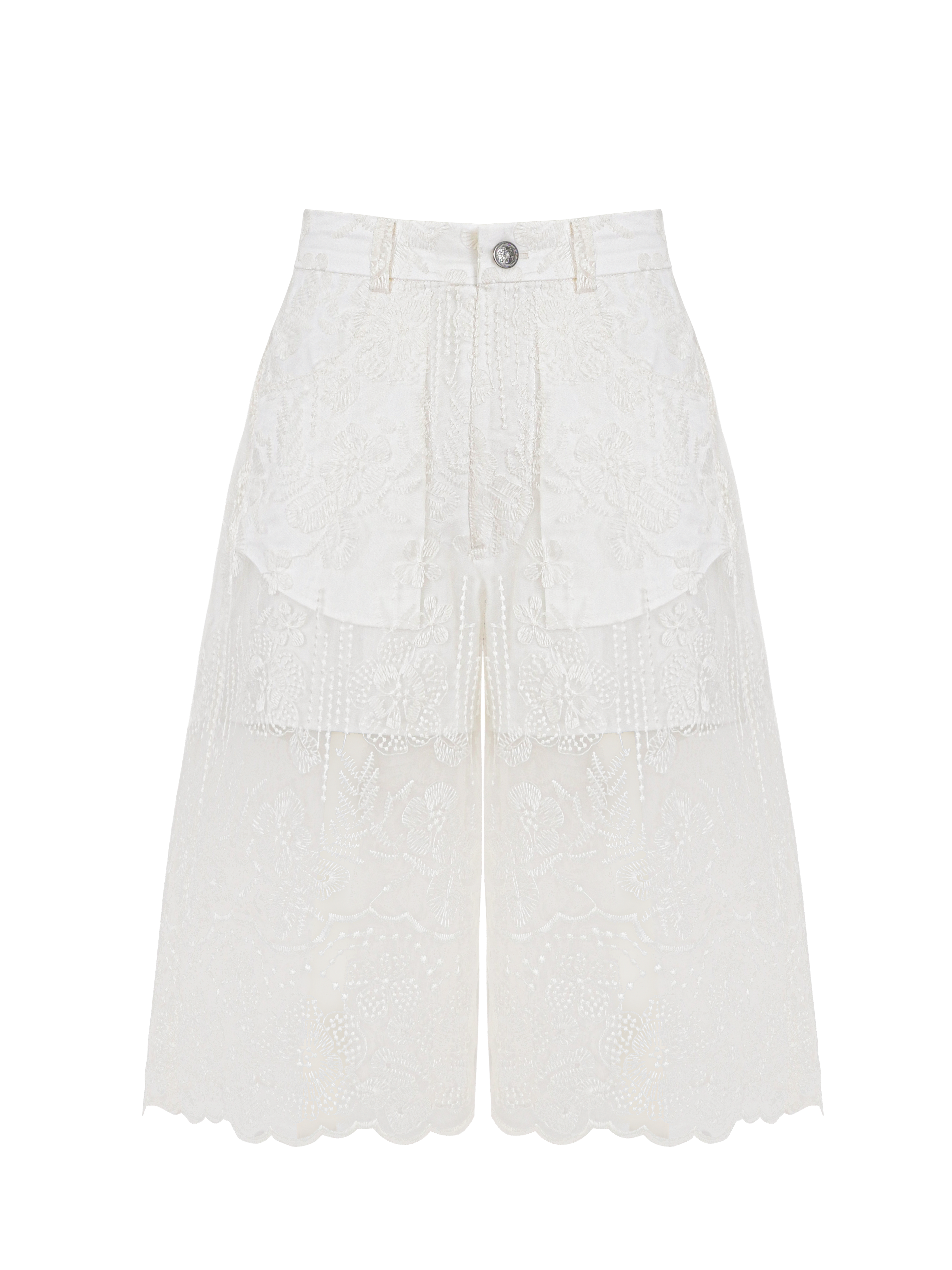 Camillo mid-thigh shorts