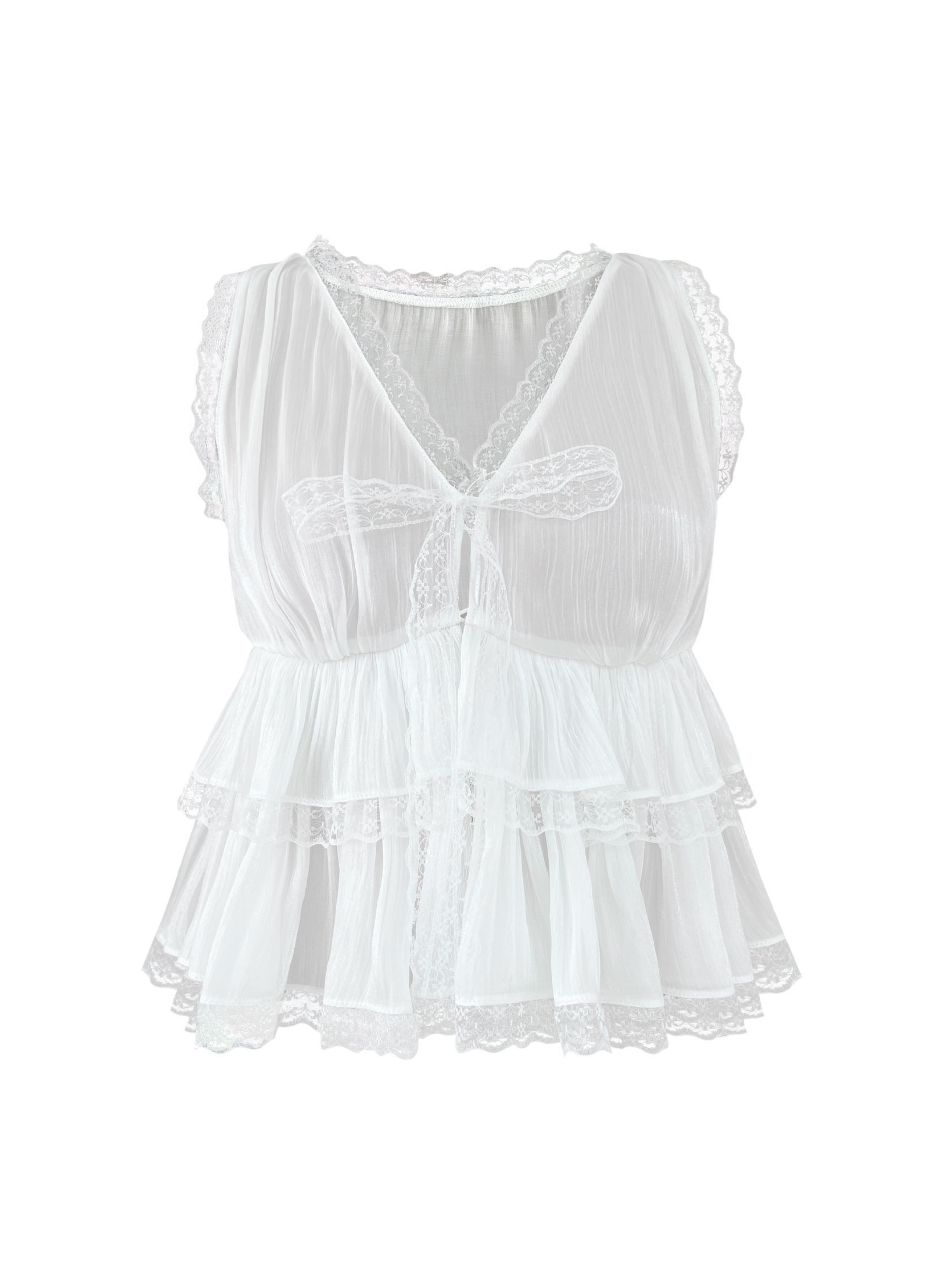 White Emilia top
