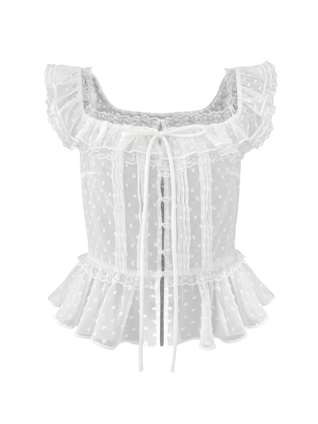 White Alita top