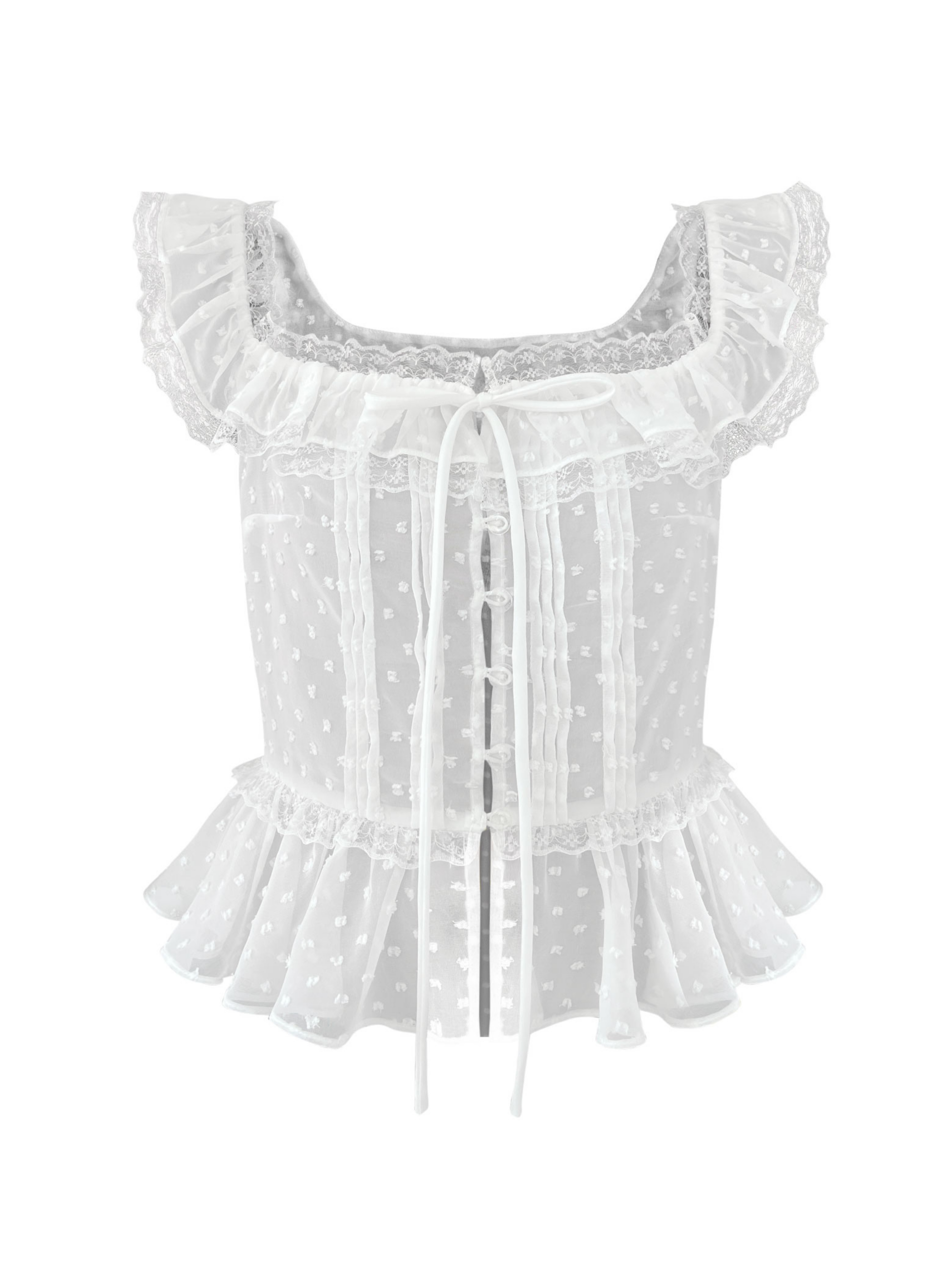 White Alita top