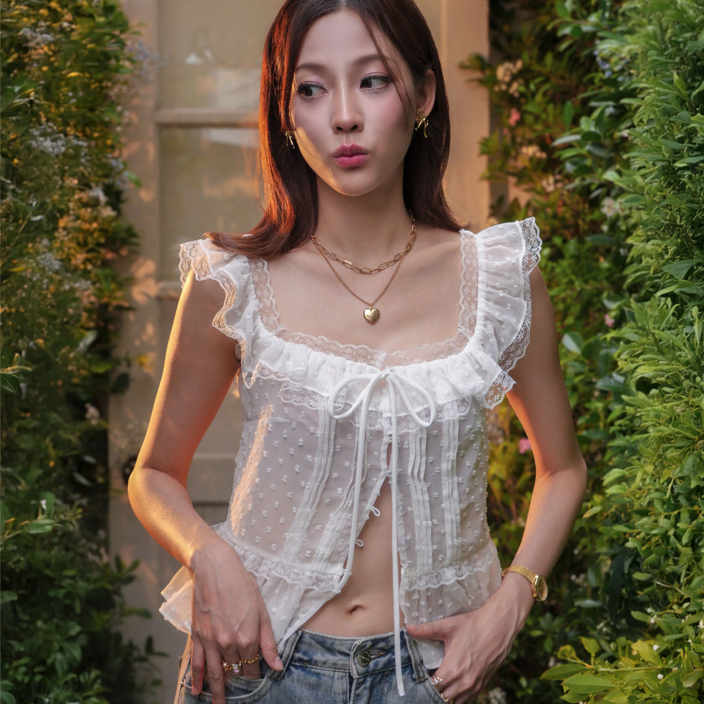White Alita top