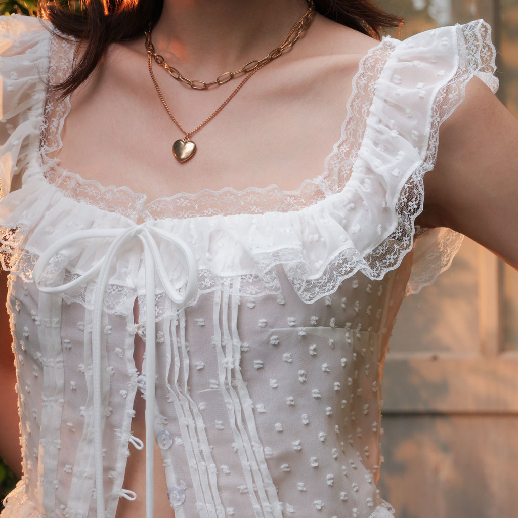 White Alita top